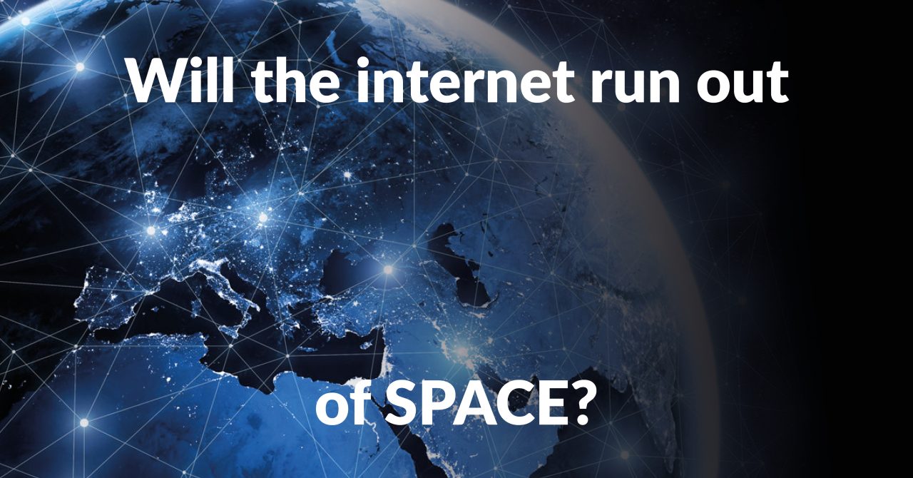 Will the internet run out of Space? | Provello